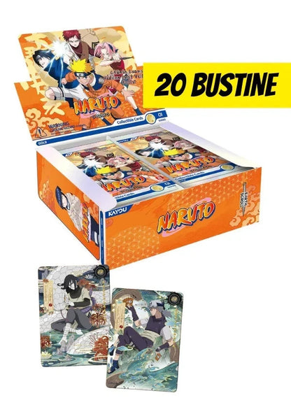 KAYOU NARUTO Smriti Collectible Cards Earth SCROLL BOX 20 BUSTINE ENG