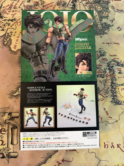 BANDAI JOJO'S BIZARRE ADVENTURE S.H.Figuarts Joseph Joestar Action Figure damage