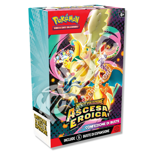 Pokemon Mega Evolution Ascesa Eroica Booster Pack