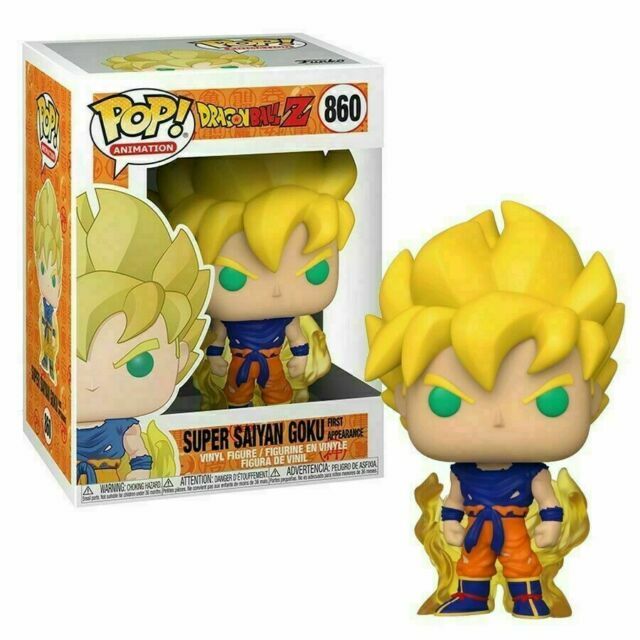 Funko Pop! Dragon Ball Z Super Saiyan Goku #860 – Figura da Collezione