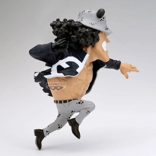Toysverse TCG One Piece Bartholomew Kuma Mega World Collectable figure in a dynamic running pose