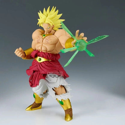 Toysverse TCG Dragon Ball Z GxMateria Broly Legendary Super Saiyan PVC figure with green energy blast effect
