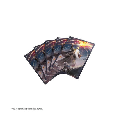 Toysverse TCG premium card sleeves featuring Gandalf from The Hobbit for Magic: The Gathering card games