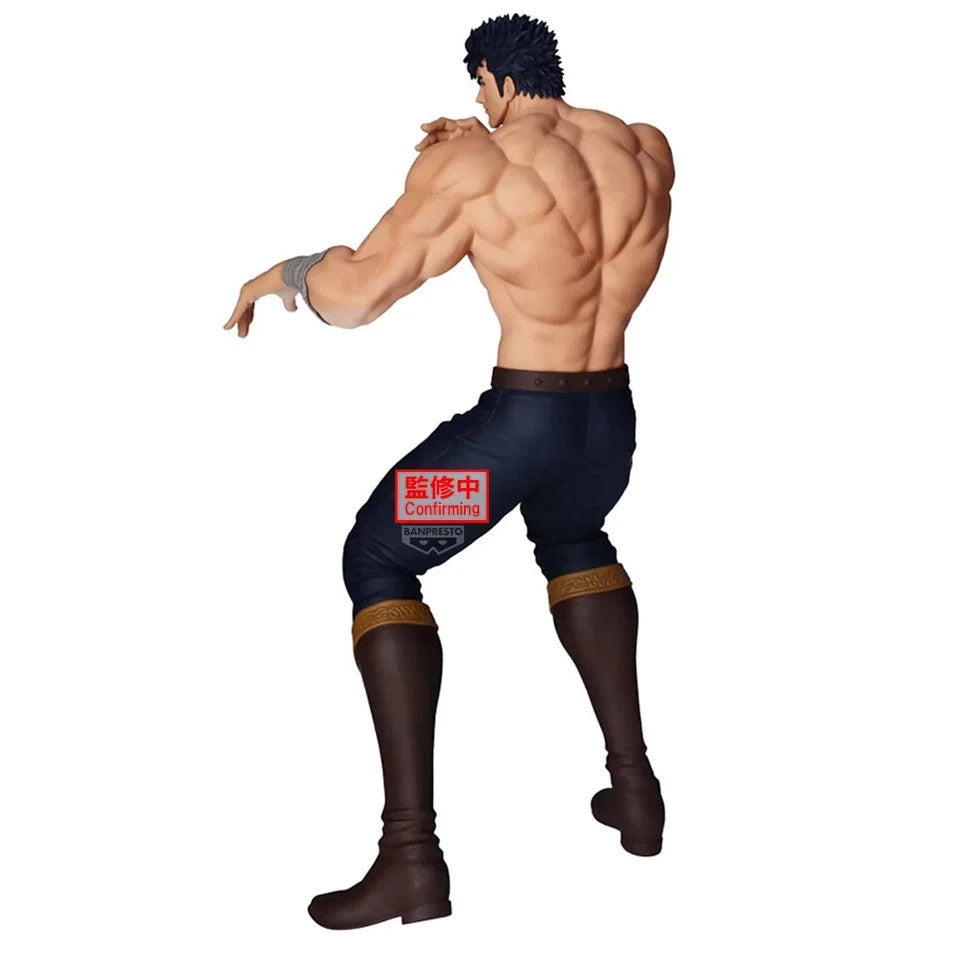 Toysverse TCG Kenshiro Grandista action figure showing a muscular back view in a dynamic martial arts pose