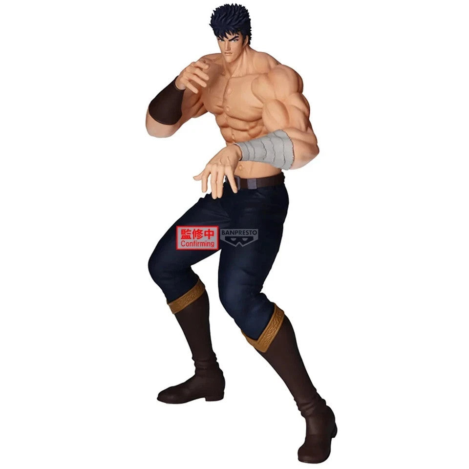 Toysverse TCG Kenshiro Grandista action figure from Fist of the North Star, featuring a muscular 26cm tall statue.